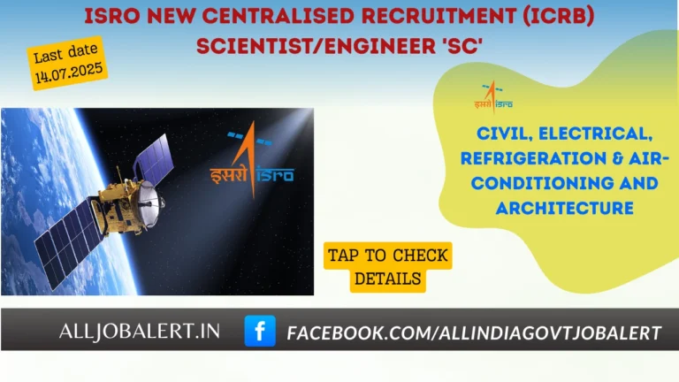 isro, isro recruitment 2025, isro scientist engineer recruitment 2025, isro civil engineer recruitment, isro electrical engineer jobs, isro architecture jobs 2025, isro refrigeration air conditioning vacancy, isro job notification 2025