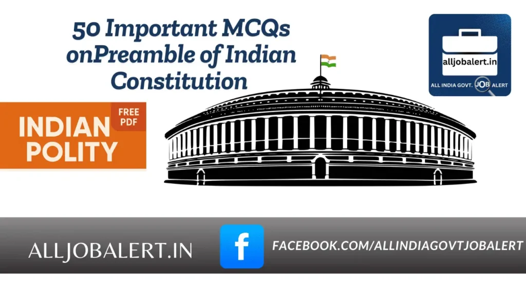 preamble of indian constitution, indian polity mcq pdf with answers, mcq questions, preamble of india, preamble meaning