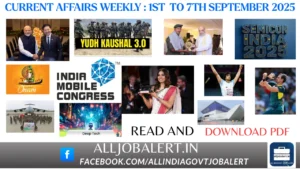 current affairs, weekl;y current affairs, september current affairs, current affairs 2025