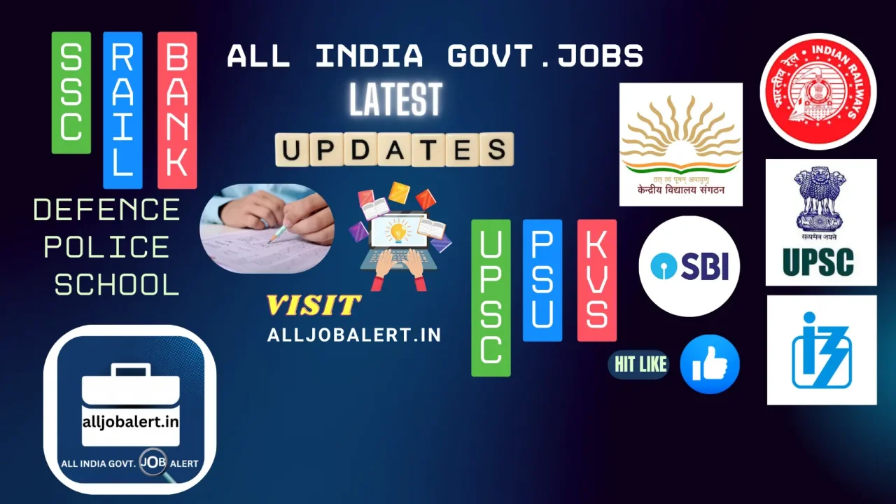 free job alert latest government jobs